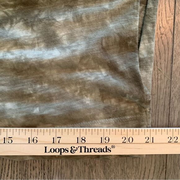 Angels Forever Young Dress Women Green Tie Dye  T-Shirt Maxi Belt Side Slits. - Picture 12 of 16